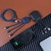 Ladekabel mit mehreren Anschlüssen Dual-Eingang Typ-C USB Geschäftsgeschenk