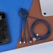 Ladekabel mit mehreren Anschlüssen Dual-Eingang Typ-C USB Geschäftsgeschenk