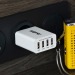Shi - netzladegerät wandsteckdose schnellladung mit 4 usb-ports, Ladegerät Werbung