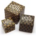 Cube 5 carrés Geschäftsgeschenk
