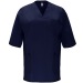 PANACEA - Unisex-Bluse mit kurzen Ärmeln und gekreuztem V-Ausschnitt, Bluse Werbung