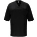 PANACEA - Unisex-Bluse mit kurzen Ärmeln und gekreuztem V-Ausschnitt Geschäftsgeschenk