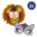 Maske aus Pappe Kind Geschäftsgeschenk