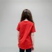 T-Shirt für Kinder mit Rundhalsausschnitt und geripptem Rand Geschäftsgeschenk