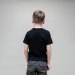 T-Shirt für Kinder mit Rundhalsausschnitt und geripptem Rand Geschäftsgeschenk