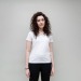 T-shirt femme col V, T-shirt col V Werbung