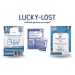 Pack Lucky-lost 2 QR Codes adhésif et 1 badge PVC offert, Made in France Werbung