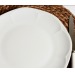 Assiette plate florale, assiette Werbung