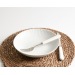 Assiette creuse striée, assiette Werbung