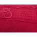 Drap de bain logo embossé relief jacquard 70x140 cm au Pantone, Nouveauté Werbung