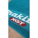 Serviette sport logo tissé jacquard sur mesure au Pantone 50x100 cm Geschäftsgeschenk