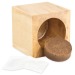 Pot cube boisde bureau en boite star-box - Bulbes de trèfle à 4 feuilles, trèfle à 4 feuilles Werbung