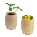 Mini-tonneau en bois - Tournesol Geschäftsgeschenk