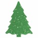 Carte de voeux avec papier ensemencé sapin - graines d'épicéa - Epicéa - 4/0-c, décoration et objet de Noël Werbung