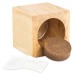 Topf Würfel Holz Maxi Weihnachten in Star-Box - Fichte Geschäftsgeschenk