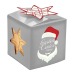 Pot cube boisde bureau en boite star-box - Epicéa, sapin de Noël Werbung