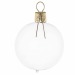 Boule de Noël en verre soufflé Ø8cm Geschäftsgeschenk