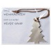 Casse-noix, motif standard, en acier inoxydable en sachet sans noix - sapin dans un sac de violoncelle - la norme Geschäftsgeschenk