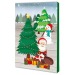 Livre de recettes de Noël, Sapin, avec moule à gâteau sapin - Design standard Geschäftsgeschenk