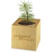 Holzwürfeltopf Mini de Noël - Fichte - Ficéa Geschäftsgeschenk