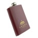 Flasque 12cl en simili cuir, flasque Werbung