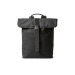 Rucksack aus recyceltem PU, Roll-Top-Rucksack Werbung