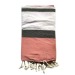 Fouta Déco recyclée 200x100cm, Fouta Werbung