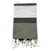 Fouta Déco recyclée 200x100cm Geschäftsgeschenk