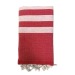 Fouta éponge 200x100cm en coton recyclée Geschäftsgeschenk