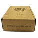 Souris optique wireless en bambou, Souris d'ordinateur Werbung