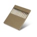 Paquet 12 crayons en bois de couleur Geschäftsgeschenk