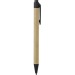 Stylo à bille en plastique biodégradable et carton recyclé, Stylo en plastique biodégradable Werbung