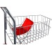 Chariot de courses argent, 37x32x98.5cm Geschäftsgeschenk