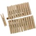 Pince à linge 7cm 24er naturel pinewood Geschäftsgeschenk