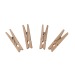 pince à linge bois, 4, 5 cm, naturel, 24 pièces Geschäftsgeschenk