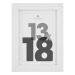 cadre photo bl eva 13x18 dis, blanc, cadre photo Werbung