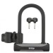 Antivol en U pour vélo 180x245mm avec support Geschäftsgeschenk