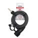 Antivol spiralé pour vélo 12x1200mm avec support Geschäftsgeschenk