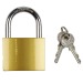 Cadenas de sécurité à clé h8.6cm, cadenas Werbung