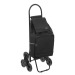 chariot 6roues metal noir nomade, noir Geschäftsgeschenk