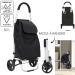 chariot shopping pliable alu gain de place 39l Geschäftsgeschenk