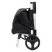 chariot shopping pliable alu gain de place 39l, poussette à marché ou cabas à roulettes Werbung