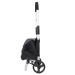 chariot shopping pliable alu gain de place 39l, poussette à marché ou cabas à roulettes Werbung