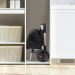 chariot shopping pliable alu gain de place 39l, poussette à marché ou cabas à roulettes Werbung