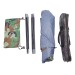 Tente de camping Camo XXL pour 2-3 personnes, tente de camping Werbung