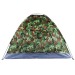 Tente de camping Camo XXL pour 2-3 personnes, tente de camping Werbung