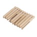 Tête ronde pince à linge, FSC 100%, naturel, 10 pièces Geschäftsgeschenk