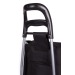 Chariot de courses 92 x 32 x 21 cm noir, poussette à marché ou cabas à roulettes Werbung