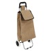 chariot shopping 2 roues en jute, poussette à marché ou cabas à roulettes Werbung