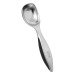 Cuillère glace zinc silver pro, gris Geschäftsgeschenk